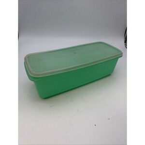 Tupperware Vintage Jadite 3 Piece Celery Keeper 782-5 Lid 784-3 Insert 783-2